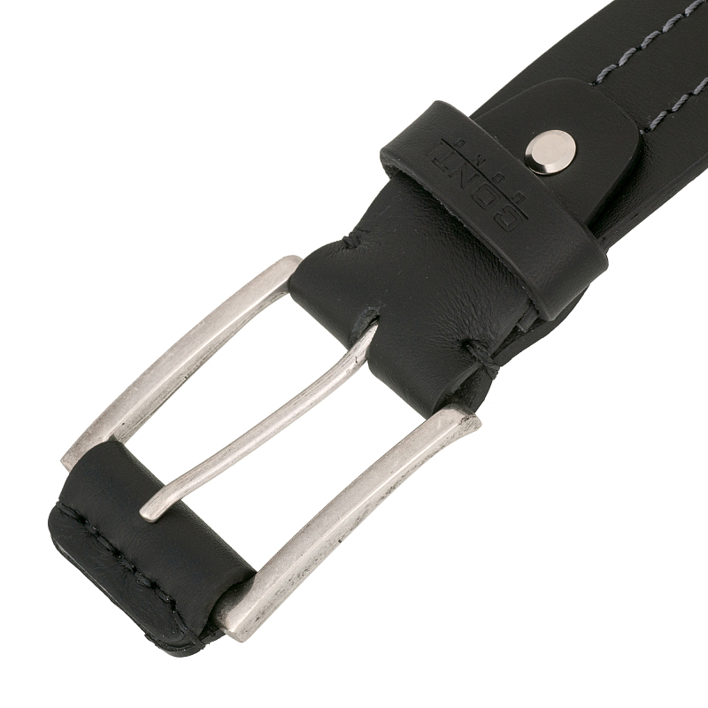 82340 Black Ремень Conti Uomo (длина 130) #3