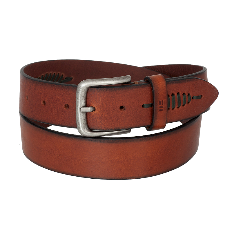 4345/40 1682 brown 02 Ремень Miguel Bellido (длина 105-115)