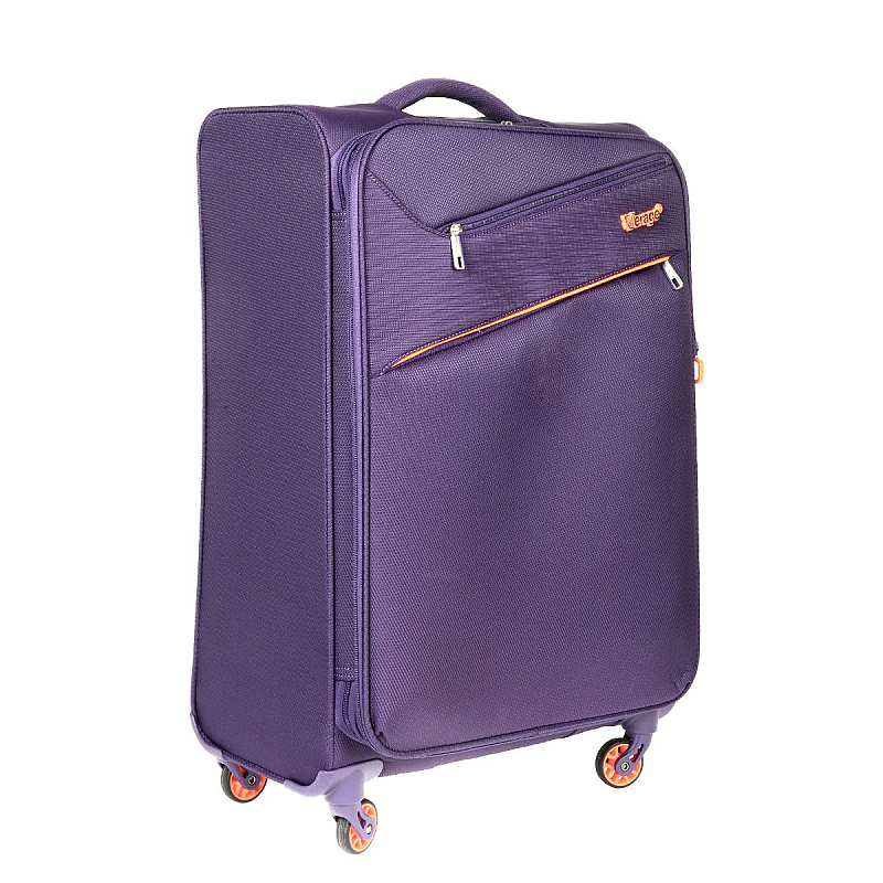 Чемодан-тележка Verage GM15089W24 purple, 28x68 см, имитация нейлона ...