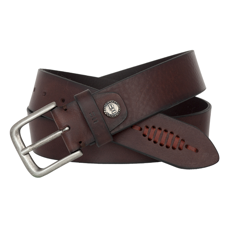 4345/40 1682 dark brown 04 Ремень Miguel Bellido (длина 105-115) #3