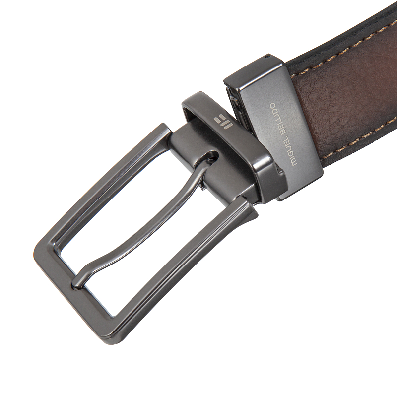 441/35 5302 med brown/black 40 Ремень Miguel Bellido (длина 105-115) #3 441/35 5302 med brown/black 40 Ремень Miguel Bellido (длина 105-115) #3