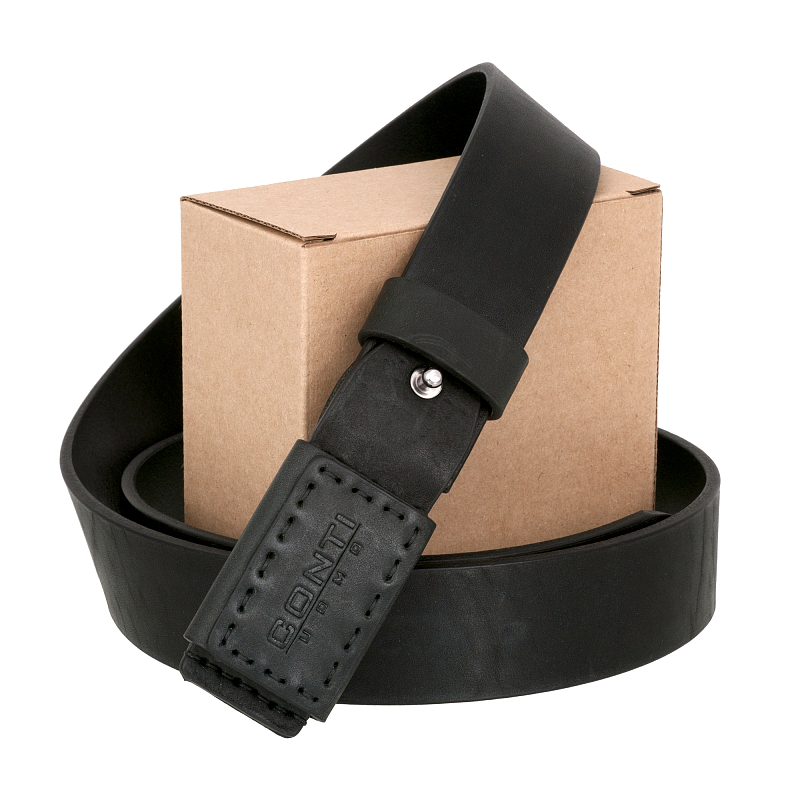 82550 Black Ремень Conti Uomo (длина 120) #4