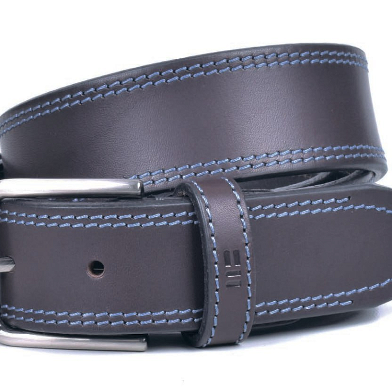 760/35 2652 dark brown 04 Ремень Miguel Bellido (длина 105-115)