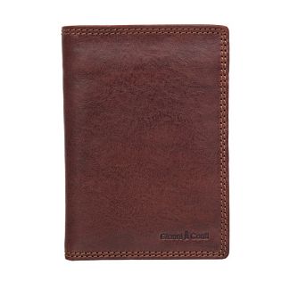 917349 dark brown Портмоне с зажимом Gianni Conti