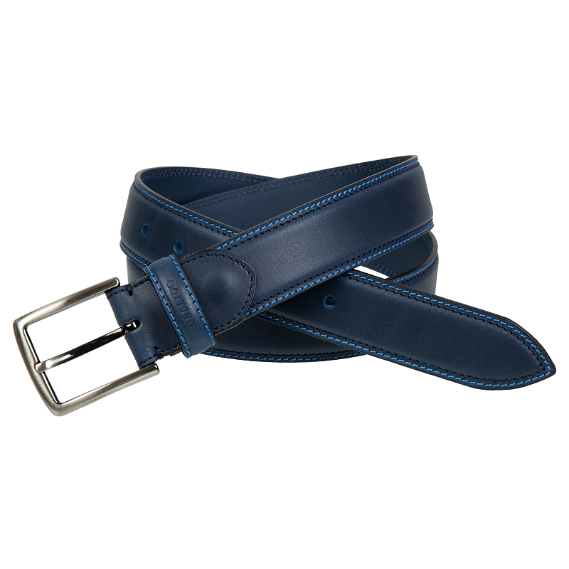 505/35 2143/13 navy 12 Ремень Miguel Bellido (длина 100-110) #2