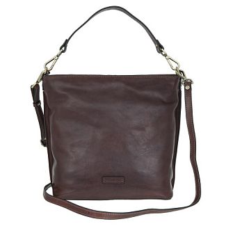 913028 dark brown Женская сумка Gianni Conti