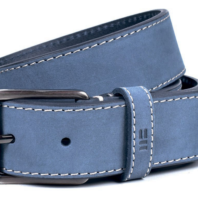 695/35 2654 indigo blue 96 Ремень Miguel Bellido (длина 105-115)