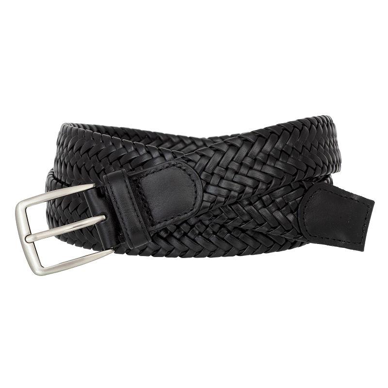 397/35 567  black 01 Ремень Miguel Bellido (длина 110-120) #3