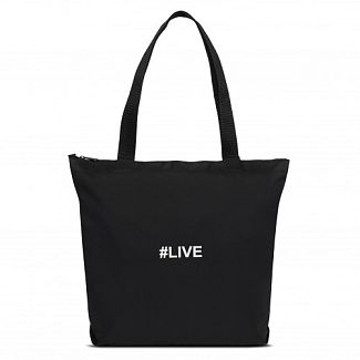 1-111 LIVE/ black Сумка шоппер Antan