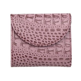 7503 croco pink Портмоне Sergio Belotti