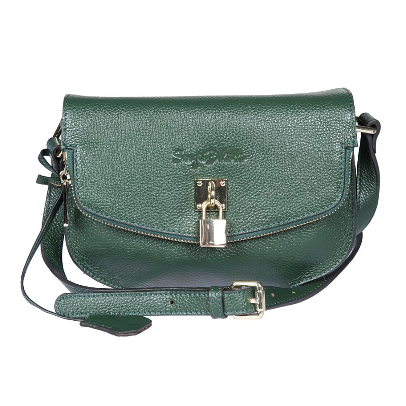 Сумка Sergio Belotti 287-21 grass green, 23x16 см, Натуральная кожа ...