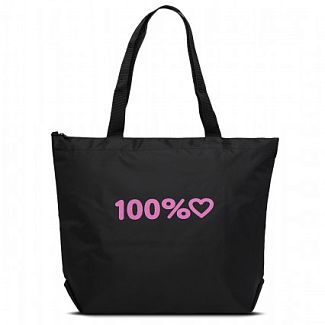 1-111 100% love/black Сумка шоппер Antan