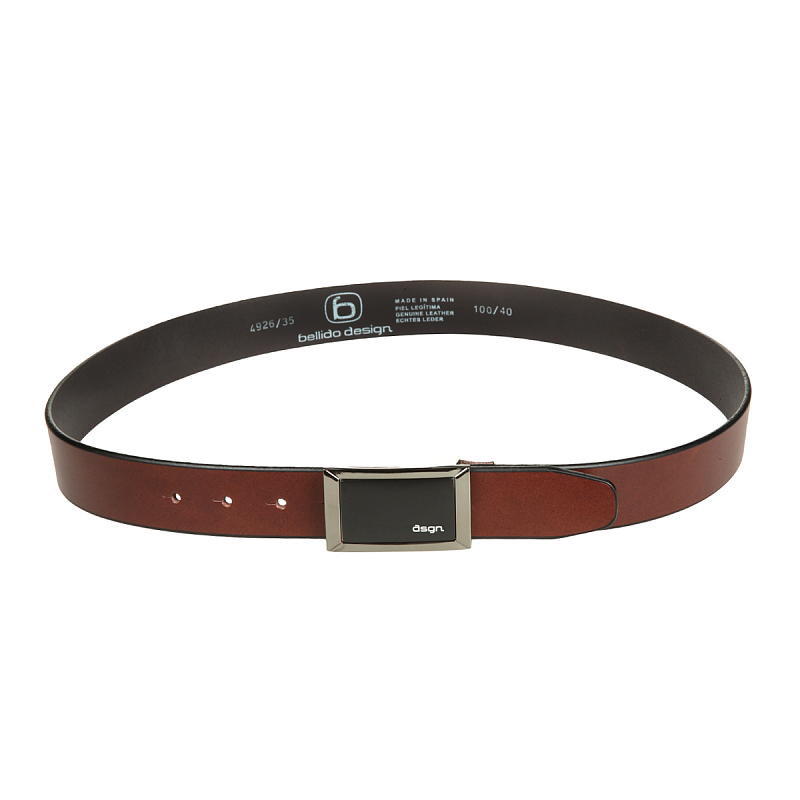 4926/35 3093/09 brown 02 Ремень Miguel Bellido (длина 090-100) #2