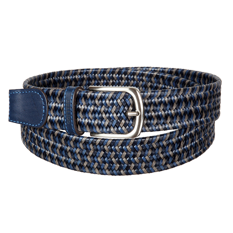 935/35 8886/12 blue/grey 14 Ремень Miguel Bellido (длина 115-125)