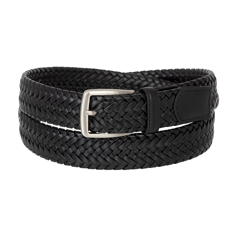 397/35 567  black 01 Ремень Miguel Bellido (длина 110-120)