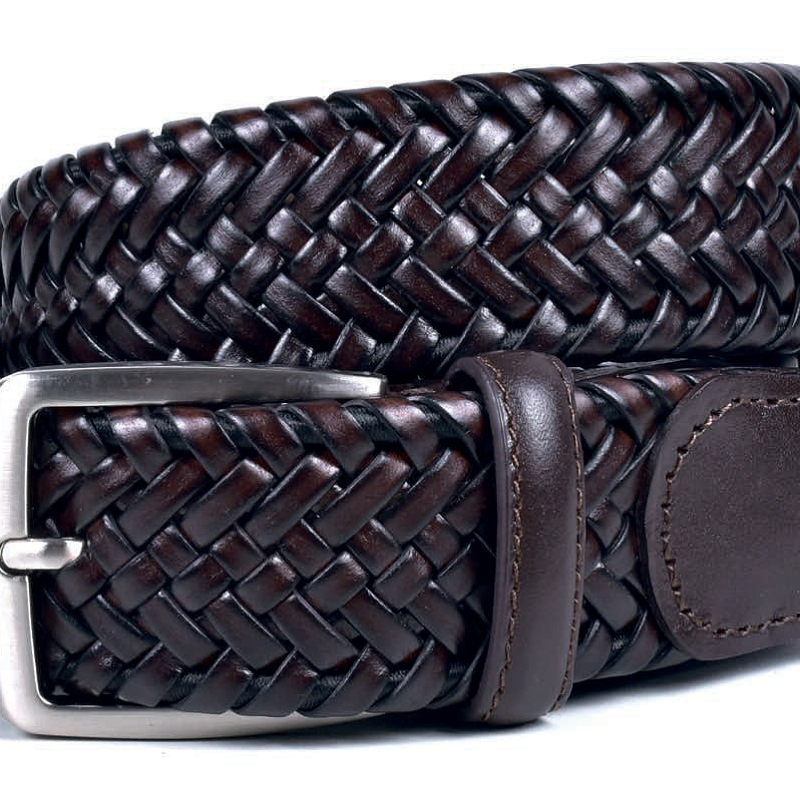 397/35 567  brown 02 Ремень Miguel Bellido (длина 105-115)