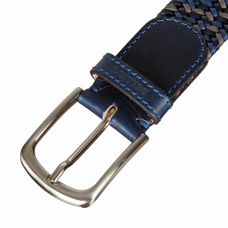 935/35 8886/12 blue/grey 14 Ремень Miguel Bellido (длина 115-125) #3