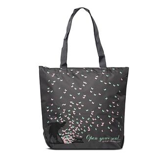 1-111 Открой свою душу grey Сумка шоппер Antan