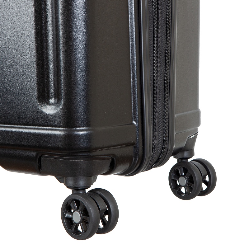 Чемодан-тележка Verage GM21029W29 black, 50.5x79.5 см, полипропилен ...