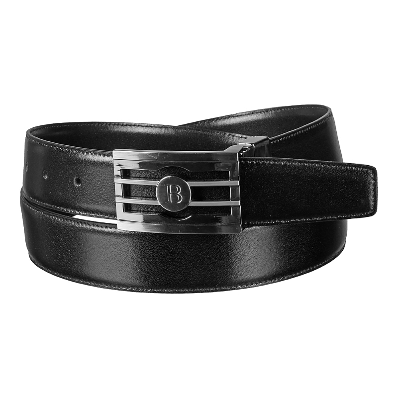 430/32 0303 black/navy blue 136 Ремень двухсторонний Miguel Bellido (длина 115)
