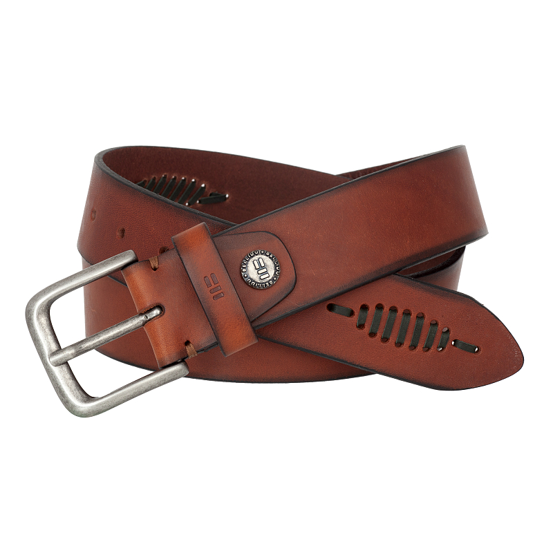 4345/40 1682 brown 02 Ремень Miguel Bellido (длина 105-115) #3