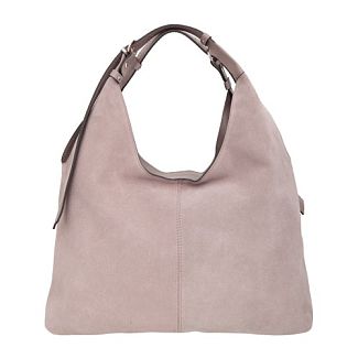 60203 pink-grey velour Женская сумка Sergio Belotti