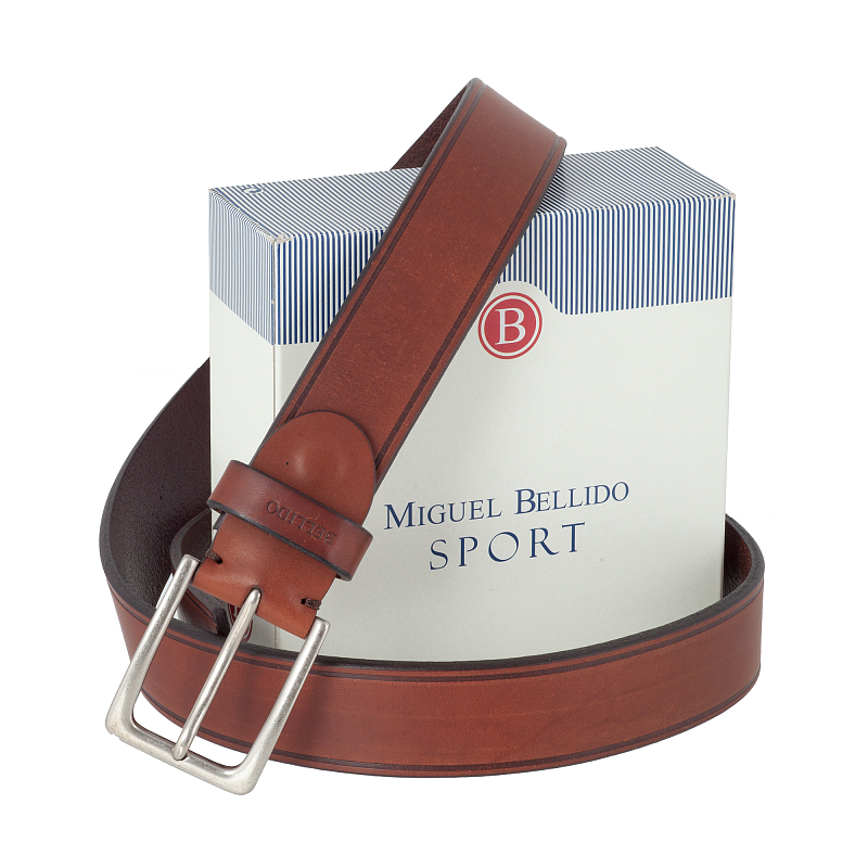 590/35 2260/23 brown 02 Ремень Miguel Bellido (длина 095-105) #4