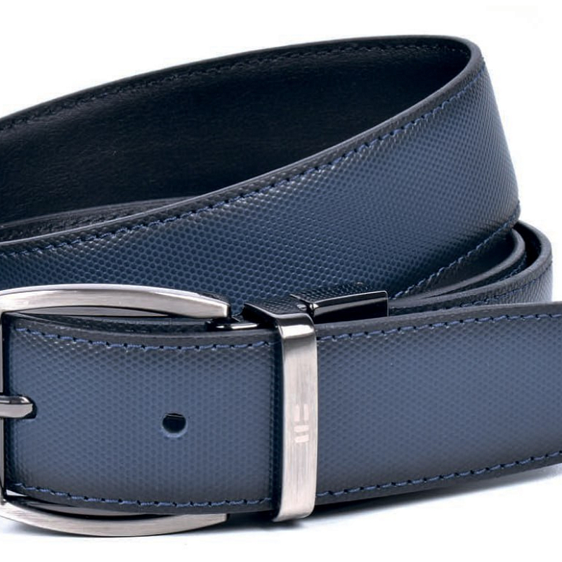 418/32 3284 navy/black 117 Ремень двухсторонний Miguel Bellido (длина 105-115)