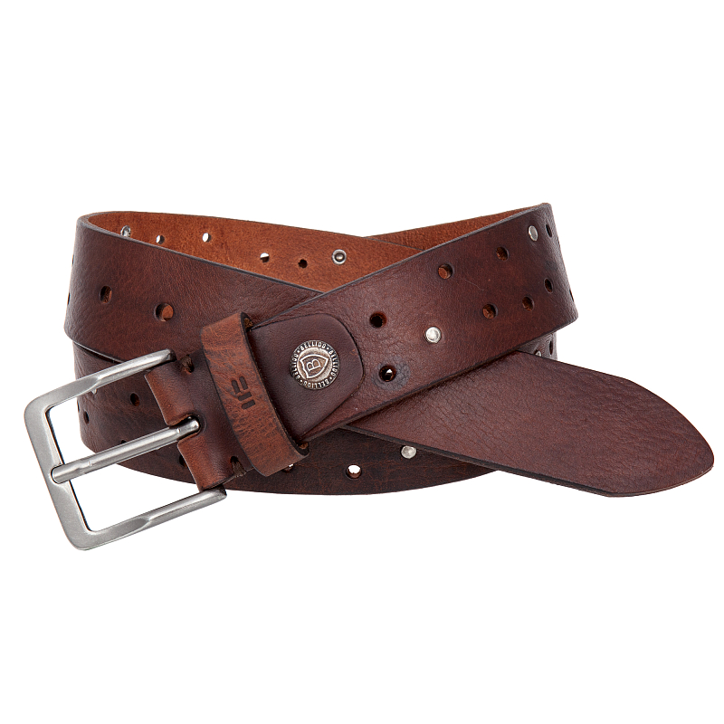 4305/40 9591 light brown 18 Ремень Miguel Bellido (длина 110-120) #3