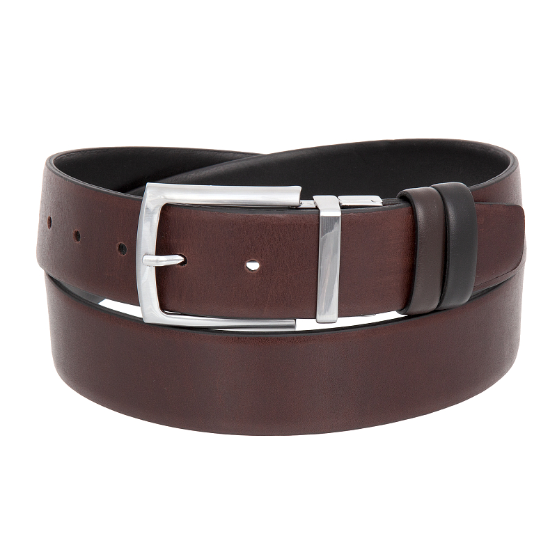 35230 Black/Brown Ремень двухсторонний Conti Uomo (длина 115)