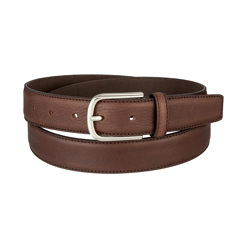 175/32 2348/01 brown 02 Ремень Miguel Bellido (длина 115-125)