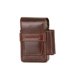 9405067 brown Чехол для сигарет и зажигалки Gianni Conti