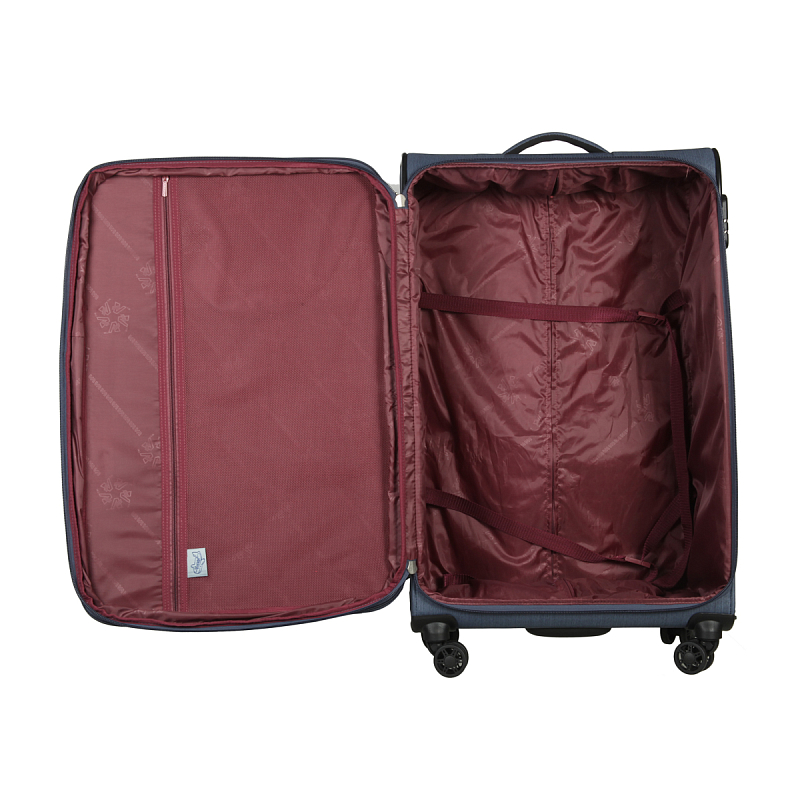 Чемодан-тележка Verage GM17026W28 navy, 46x80 см, полиэстер, цвет синий ...