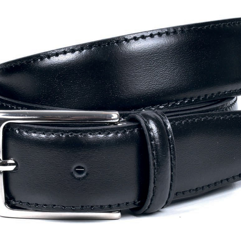 320/32 2293 black 01 Ремень Miguel Bellido (длина 105-115)