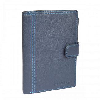 2334 indigo jeans Портмоне с обложкой для паспорта  Sergio Belotti