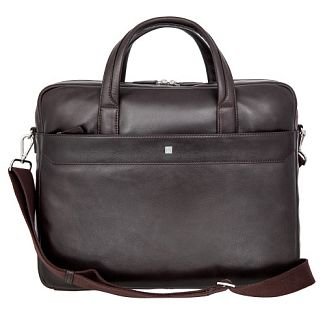 9485 VT Genoa dark brown Бизнес-сумка Sergio Belotti