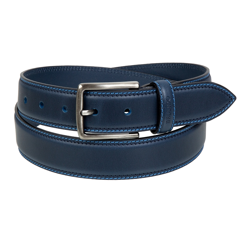 505/35 2143/13 navy 12 Ремень Miguel Bellido (длина 100-110)