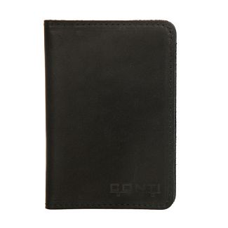 12261 black Обложка для паспорта Conti UOMO