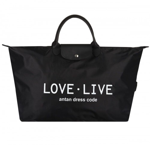 Сумка дорожная Antan, артикул 175 life love black 175 life love black Сумка дорожная Antan