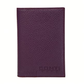 Обложка для паспорта Conti UOMO, артикул 706192 violet  706192 violet Обложка для паспорта Conti UOMO